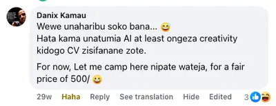 Customer testimonial showcasing successful resume results